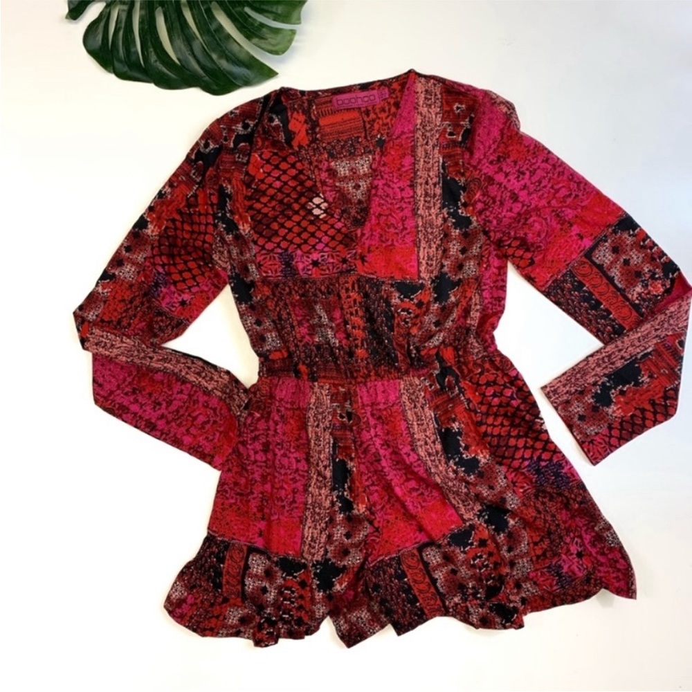 Long Sleeve Playsuit